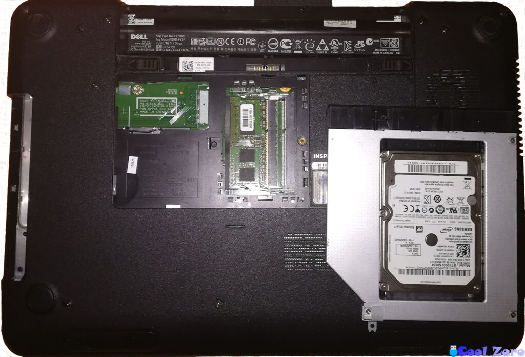 Ноутбук HP Inspiron N5110 чистка от пыли